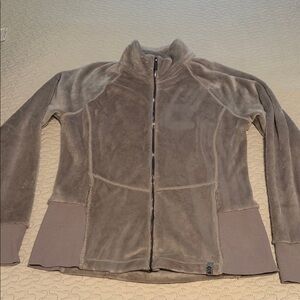 Free Country Women's Cozy Gray Teddy Jacket